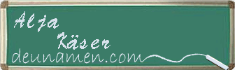 Alja Käser Visitenkarte